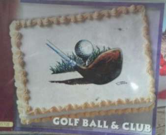 Dairy Queen Birthday Cakes on Dairy Queen Golf Cake   Golfblogger Golf News  Reviews And Commentary
